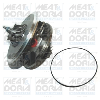 Core assembly, turbocharger